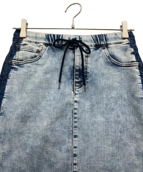 BIG JOHN（ビッグジョン）BIG JOHN (ビッグジョン) SURT (サート) デニムスカート スカイブルー サイズ:FSの古着・服飾アイテム