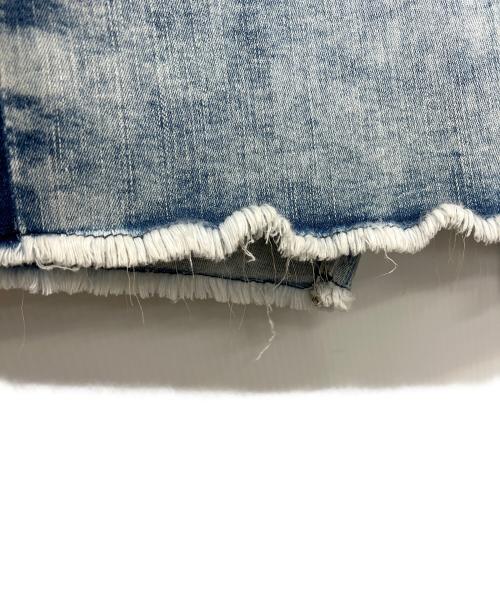 BIG JOHN（ビッグジョン）BIG JOHN (ビッグジョン) SURT (サート) デニムスカート スカイブルー サイズ:FSの古着・服飾アイテム