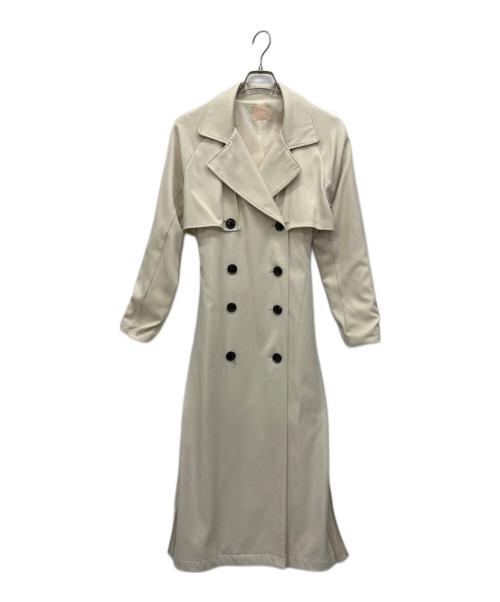 Resexxy（リゼクシー）Resexxy (リゼクシー) シアープリーツトレンチコート ベージュ サイズ:FREEの古着・服飾アイテム