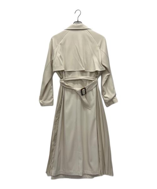 Resexxy（リゼクシー）Resexxy (リゼクシー) シアープリーツトレンチコート ベージュ サイズ:FREEの古着・服飾アイテム
