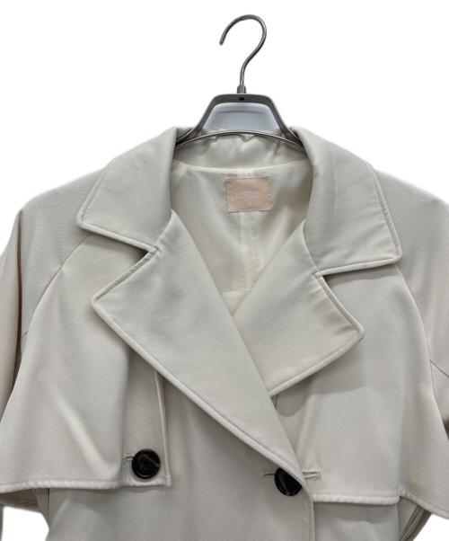 Resexxy（リゼクシー）Resexxy (リゼクシー) シアープリーツトレンチコート ベージュ サイズ:FREEの古着・服飾アイテム