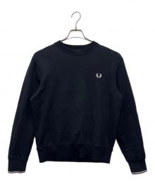FRED PERRY（フレッドペリー）の古着「Crew Neck Sweatshirt」｜ネイビー