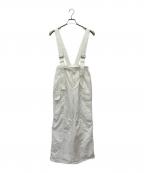 ARPEGE STORYアルページュストーリー）の古着「サス付パラシュートパンツ」｜ホワイト