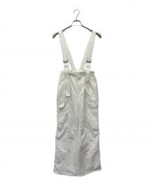 ARPEGE STORY（アルページュストーリー）の古着「サス付パラシュートパンツ」｜ホワイト