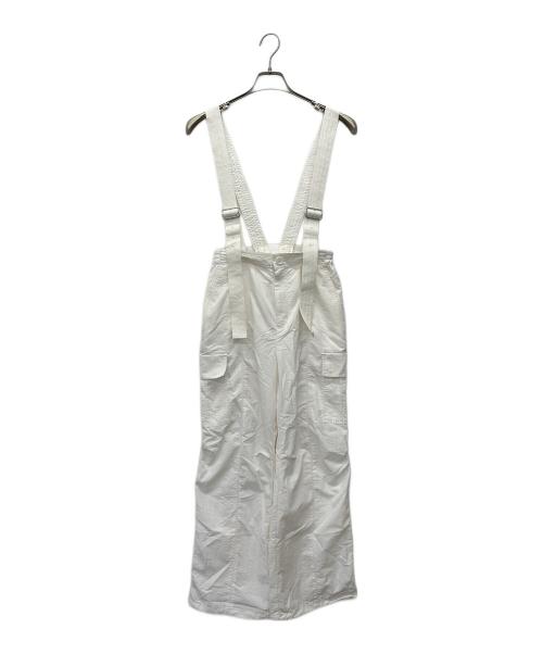 ARPEGE STORY（アルページュストーリー）ARPEGE STORY (アルページュストーリー) サス付パラシュートパンツ ホワイト サイズ:1の古着・服飾アイテム