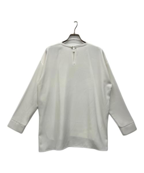 CADUNE（カデュネ）CADUNE (カデュネ) 長袖ブラウス ホワイト サイズ:36の古着・服飾アイテム