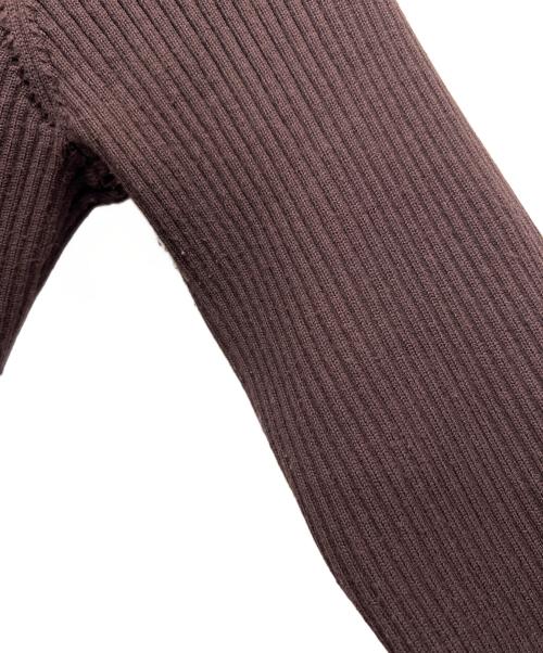 ARPEGE STORY（アルページュストーリー）ARPEGE STORY (アルページュストーリー) タフタドッキングワンピース ブラウン サイズ:1の古着・服飾アイテム