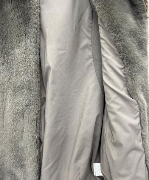 ARPEGE STORY（アルページュストーリー）ARPEGE STORY (アルページュストーリー) ファージップベスト ブラウン サイズ:2の古着・服飾アイテム