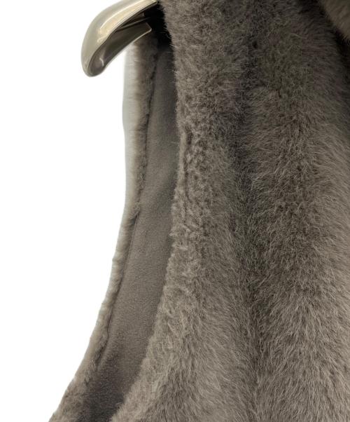 ARPEGE STORY（アルページュストーリー）ARPEGE STORY (アルページュストーリー) ファージップベスト ブラウン サイズ:2の古着・服飾アイテム