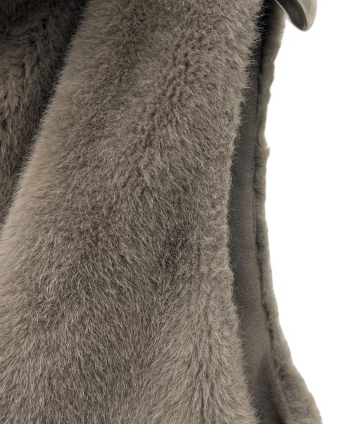 ARPEGE STORY（アルページュストーリー）ARPEGE STORY (アルページュストーリー) ファージップベスト ブラウン サイズ:2の古着・服飾アイテム