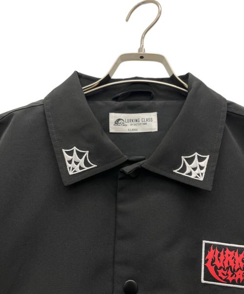 LURKING CLASS（ラーキング クラス）LURKING CLASS (ラーキング クラス) コーチジャケット ブラック サイズ:XLの古着・服飾アイテム