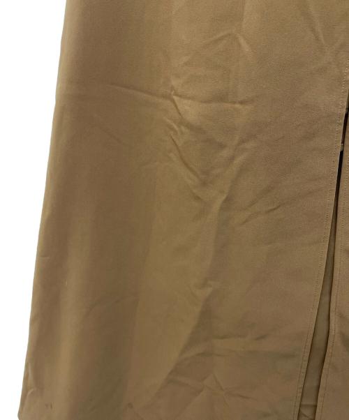 anuans（アニュアンス）anuans (アニュアンス) アシンメトリーレイヤードスカート ブラウン サイズ:Mの古着・服飾アイテム