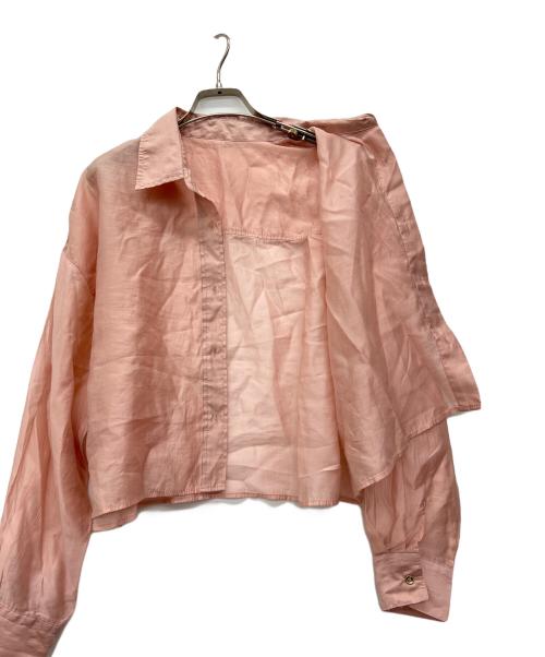 La boutique BonBon（ラブティックボンボン）La boutique BonBon (ラブティックボンボン) 長袖シャツ ピンク サイズ:Fの古着・服飾アイテム