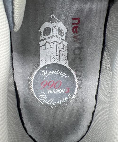 NEW BALANCE（ニューバランス）NEW BALANCE (ニューバランス) M990GY3 グレー サイズ:28の古着・服飾アイテム
