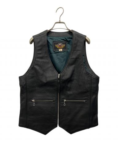 中古・古着通販】HARLEY-DAVIDSON (ハーレーダビッドソン) カウレザー