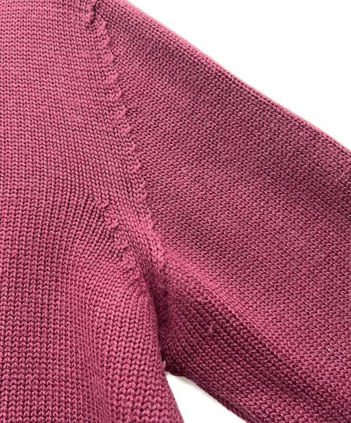 Drumohr（ドルモア）Drumohr (ドルモア) 厚手ニット パープル サイズ:46の古着・服飾アイテム