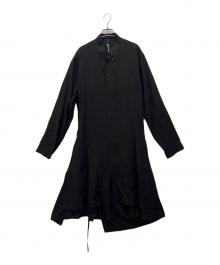 GROUND Y（グラウンドワイ）の古着「ロングシャツ」｜ブラック