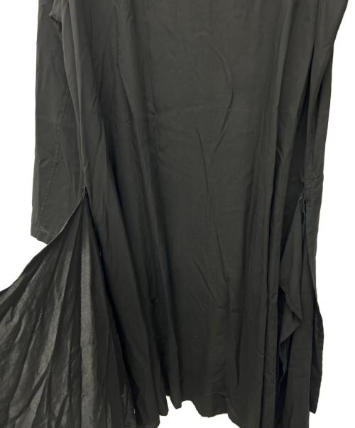 GROUND Y（グラウンドワイ）GROUND Y (グラウンドワイ) ロングシャツ ブラック サイズ:３の古着・服飾アイテム