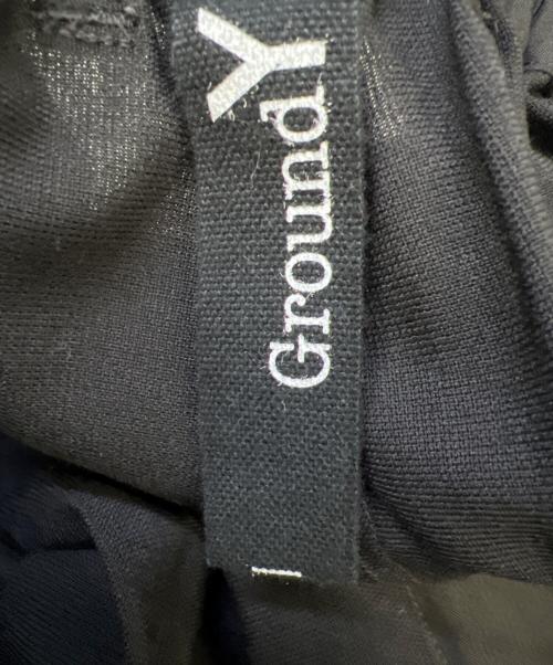 GROUND Y（グラウンドワイ）GROUND Y (グラウンドワイ) サルエルパンツ ブラック サイズ:３の古着・服飾アイテム