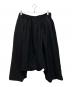 GROUND Y（グラウンドワイ）の古着「サルエルパンツ」｜ブラック