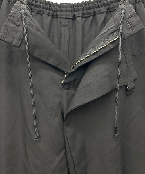 Yohji Yamamoto pour homme（ヨウジヤマモト プールオム）Yohji Yamamoto pour homme (ヨウジヤマモト プールオム) ラップパンツ ブラック サイズ:３の古着・服飾アイテム