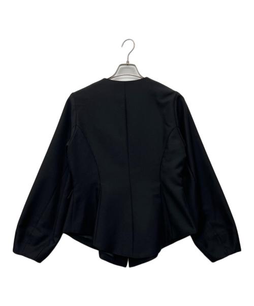 THE TOE（ザ・トゥー）THE TOE (ザ・トゥー) ノーカラージャケット ブラック サイズ:Mの古着・服飾アイテム