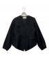 THE TOE（ザ・トゥー）の古着「ノーカラージャケット」｜ブラック