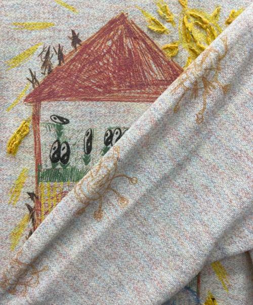 CONP（コンプ）CONP (コンプ) 薄手ニット アイボリー サイズ:Sの古着・服飾アイテム