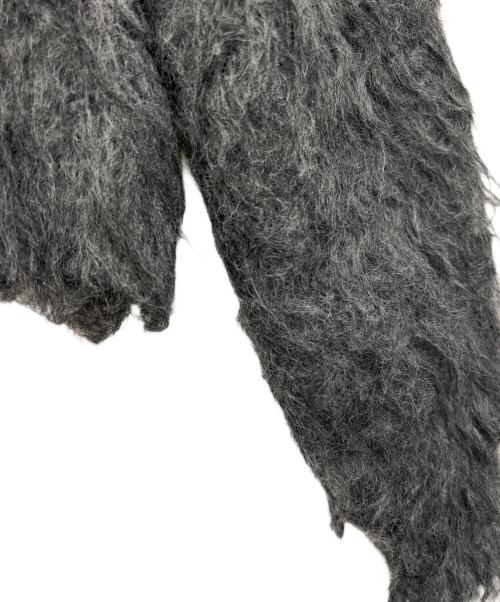 THE TOE（ザ・トゥー）THE TOE (ザ・トゥー) 厚手カーディガン グレー サイズ:Sの古着・服飾アイテム