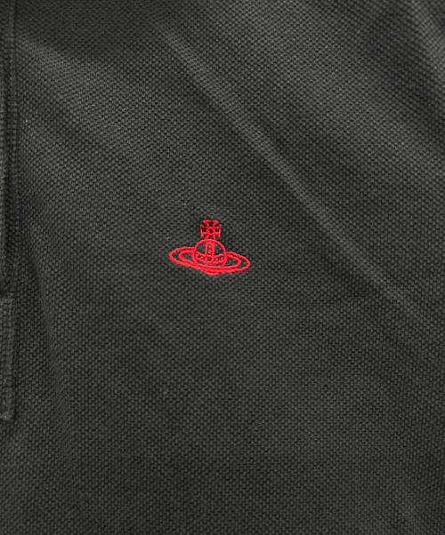Vivienne Westwood RED LABEL（ヴィヴィアンウエストウッドレッドレーベル）Vivienne Westwood RED LABEL (ヴィヴィアンウエストウッドレッドレーベル) ポロシャツ ブラック サイズ:01の古着・服飾アイテム