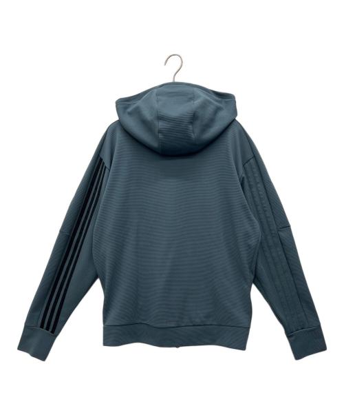 adidas（アディダス）adidas (アディダス) ジップパーカー ネイビー サイズ:Mの古着・服飾アイテム