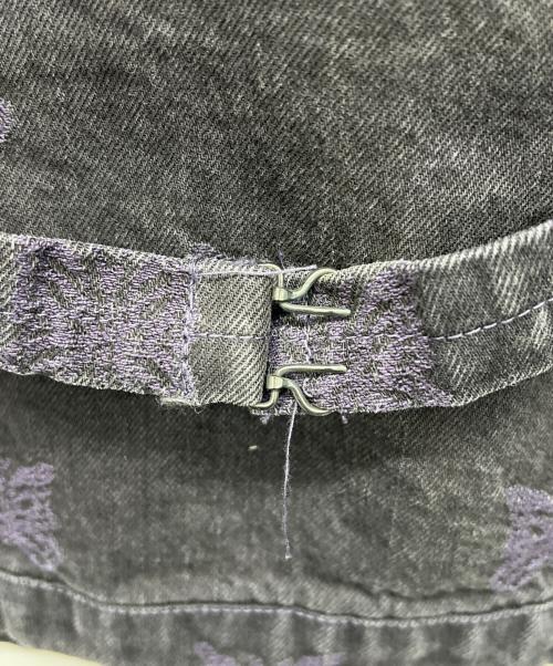 Needles（ニードルズ）Needles (ニードルズ) デニムジャケット ブラック×パープル サイズ:Mの古着・服飾アイテム