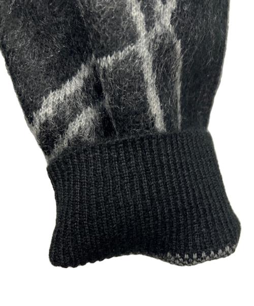 LAD MUSICIAN（ラッドミュージシャン）LAD MUSICIAN (ラッドミュージシャン) 厚手カーディガン ブラック サイズ:44の古着・服飾アイテム