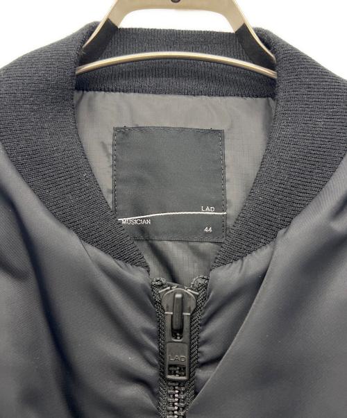 LAD MUSICIAN（ラッドミュージシャン）LAD MUSICIAN (ラッドミュージシャン) MA-1ジャケット ブラック サイズ:44の古着・服飾アイテム