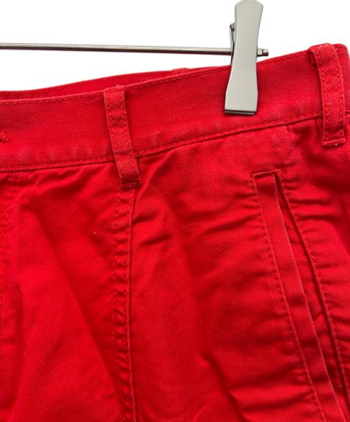 COMME des GARCONS（コムデギャルソン）COMME des GARCONS (コムデギャルソン) サルエルパンツ レッド サイズ:Mの古着・服飾アイテム