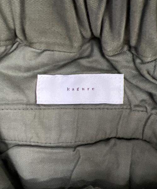 KAGURE（カグレ）KAGURE (カグレ) パンツ グリーン サイズ:Freeの古着・服飾アイテム