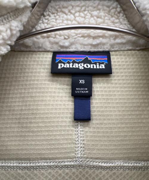 Patagonia（パタゴニア）Patagonia (パタゴニア) フリースベスト アイボリー×ブルー サイズ:XSの古着・服飾アイテム