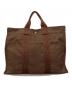 HERMES (エルメス) トートバッグ ブラウン：18000円