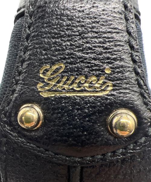 GUCCI（グッチ）GUCCI (グッチ) ホースビットワンショルダーバッグ ブラックの古着・服飾アイテム