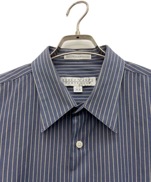 PERRY ELLIS PORTFOLIO（ペリーエリス）PERRY ELLIS PORTFOLIO (ペリーエリス) 長袖シャツ ネイビー サイズ:17-1/2の古着・服飾アイテム