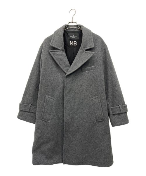 nano・universe（ナノ・ユニバース）nano・universe (ナノ・ユニバース) チェスターコート グレー サイズ:Mの古着・服飾アイテム