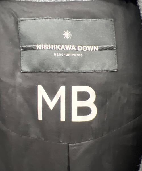 nano・universe（ナノ・ユニバース）nano・universe (ナノ・ユニバース) チェスターコート グレー サイズ:Mの古着・服飾アイテム