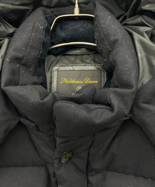 nano・universe（ナノ・ユニバース）nano・universe (ナノ・ユニバース) ダウンジャケット ネイビー サイズ:Mの古着・服飾アイテム