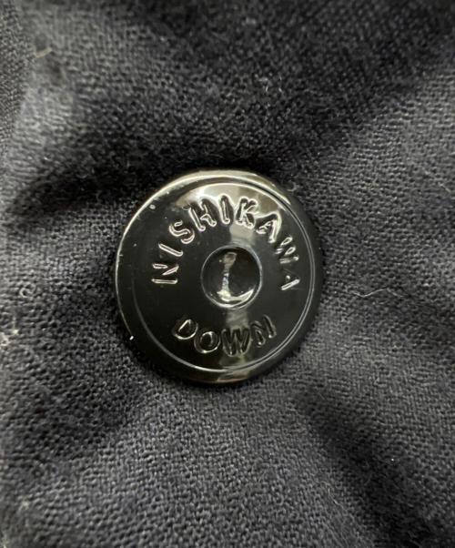 nano・universe（ナノ・ユニバース）nano・universe (ナノ・ユニバース) ダウンジャケット ネイビー サイズ:Mの古着・服飾アイテム