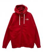THE NORTH FACEザ ノース フェイス）の古着「ジップパーカー」｜レッド