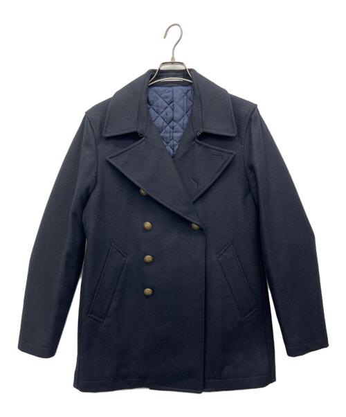 PAUL SMITH（ポールスミス）PAUL SMITH (ポールスミス) Pコート ネイビー サイズ:Lの古着・服飾アイテム