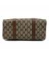 中古・古着 GUCCI (グッチ) シェリーライン　ミニボストンバッグ ベージュ：25000円