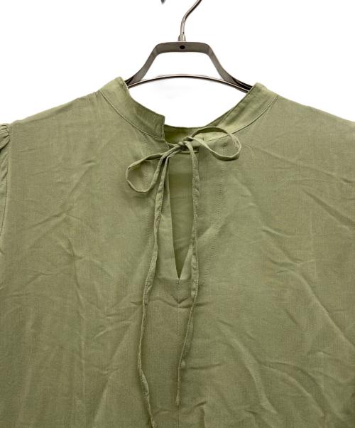 Ameri（アメリ）Ameri (アメリ) 長袖ワンピース グリーン サイズ:Mの古着・服飾アイテム