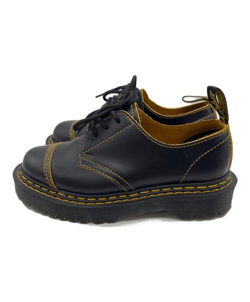 Dr.Martens（ドクターマーチン）Dr.Martens (ドクターマーチン) 3ホールシューズ ブラック サイズ:24の古着・服飾アイテム