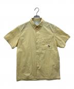 PAUL SMITHポールスミス）の古着「半袖シャツ」｜イエロー